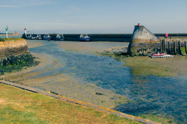 Located on the east coast of Nord-Cotentin, Saint-Vaast-la-Hougue is home to a marina.