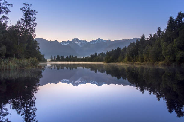 istock Lake Matheson, New Zealand 885464008