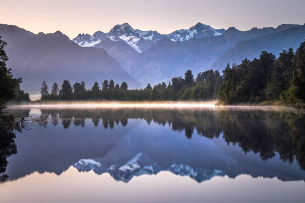 istock Lake Matheson, New Zealand 885464036