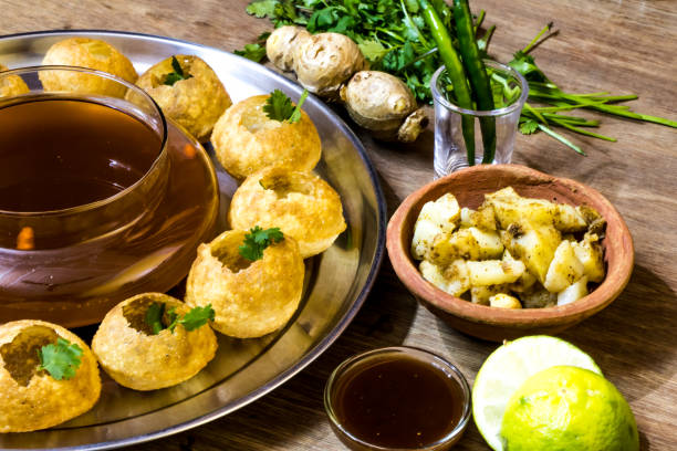 istock Image of indian street snacks 885468768
