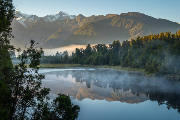 istock Lake Matheson, New Zealand 885469224