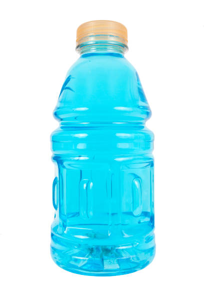 Sports Drink Blue sports drinks. Isolated. energy drink photos stock pictures, royalty-free photos & images
