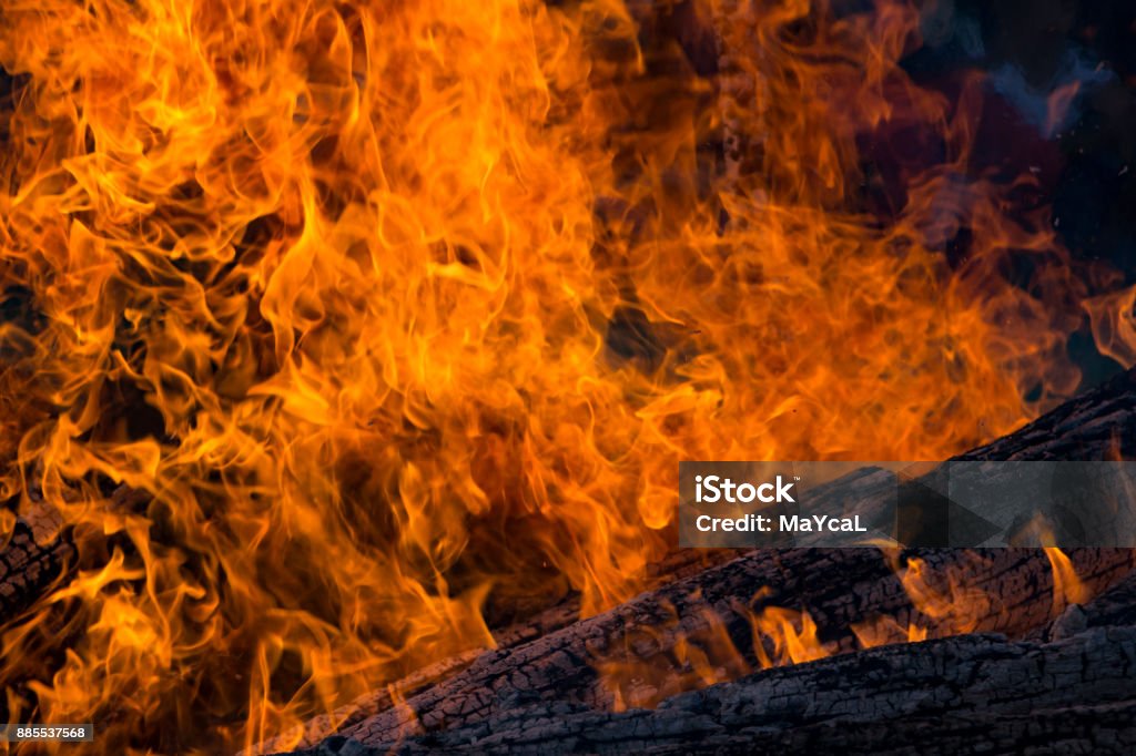 Latar Belakang Tekstur Api Api Kobaran Api Foto Stok - Unduh Gambar ...