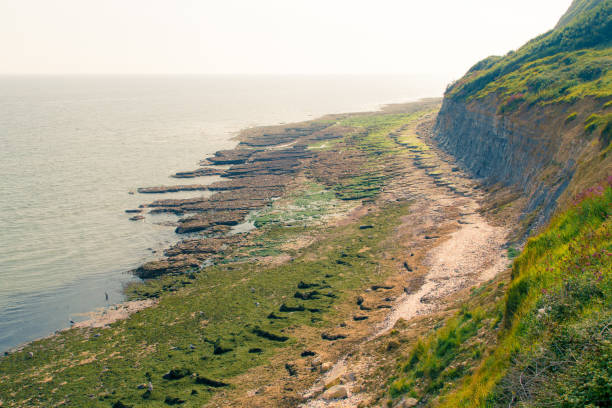 istock the Castel cliff in Port-en-Bessin 885549648