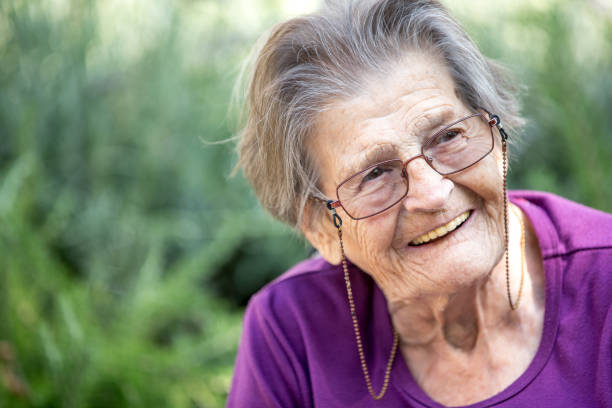 istock Cheerful Senior Woman 885552624