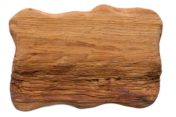 Close-Up Of Wooden Post Against White Background