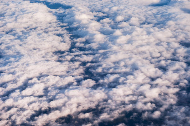 istock Aerial view of a cloudscape 885591788
