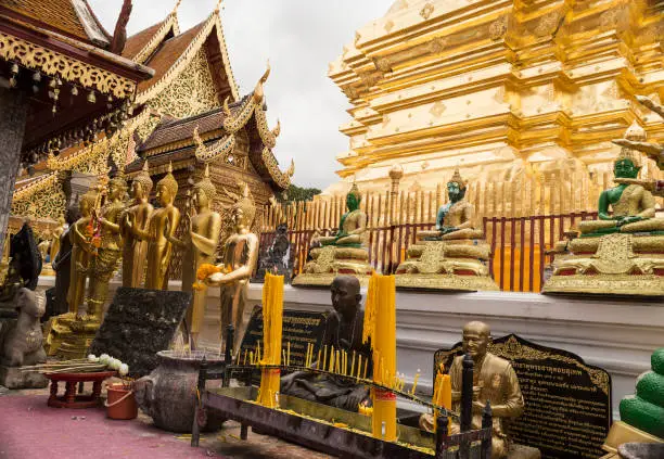 Wat Phrathat Doi Suthep The temple is often referred to as "Doi Suthep" although this is actually the name of the mountain where it's located. It is a sacred site to many Thai people