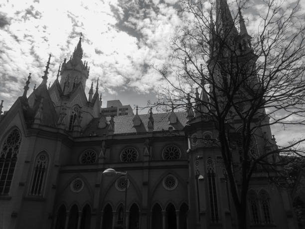 istock Boa Viagem church with dark prospect 885616858