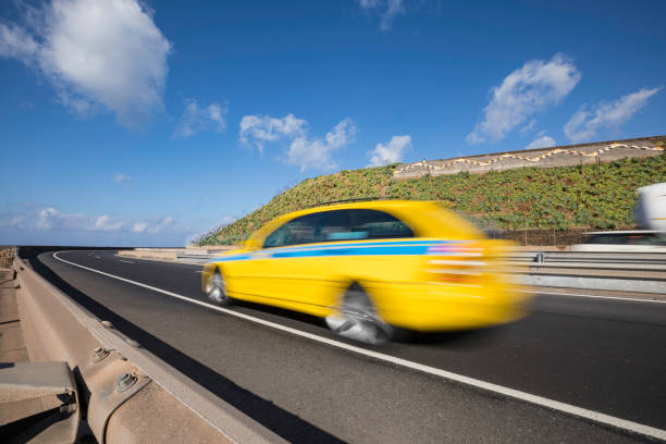 traffic on a two lane highway, Madeira