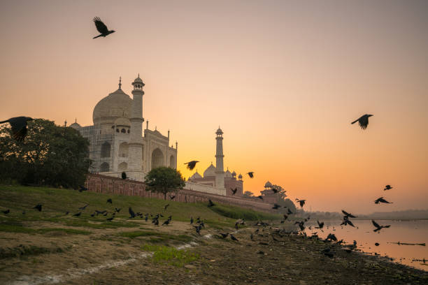istock Taj Mahal in Agra India 885731536