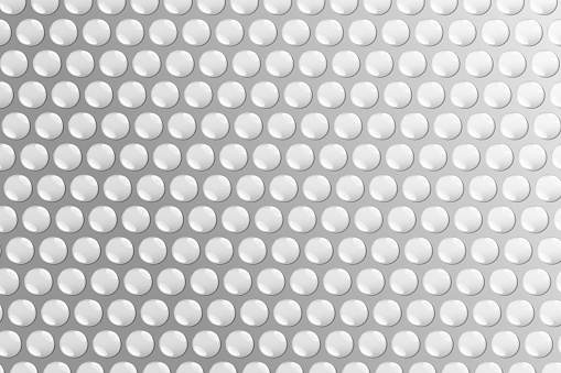 Vector realistic isolated bubble wrap background for decoration and covering.
