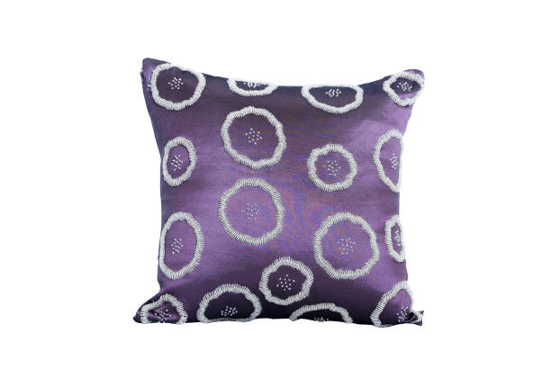 istock purple,  pillow isolated on a white background 885759220