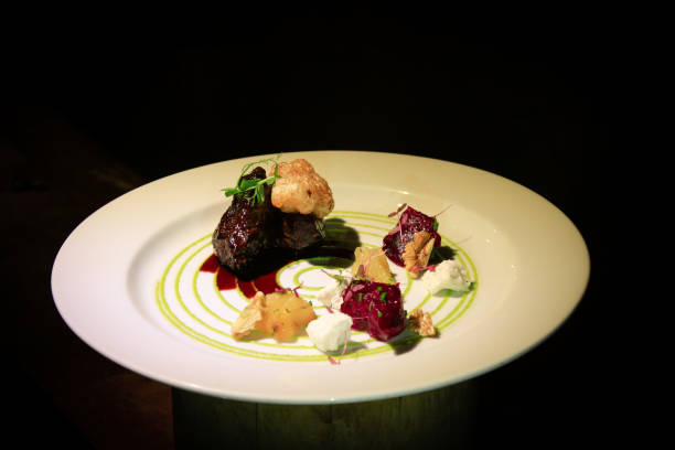 istock Gourmet Food on dish 885772080