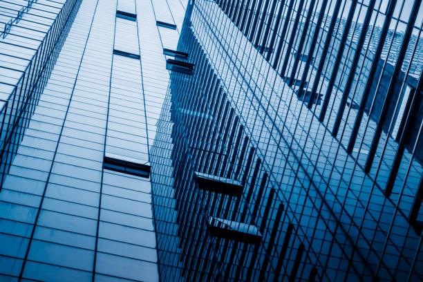 istock Detail glass building background 885786668