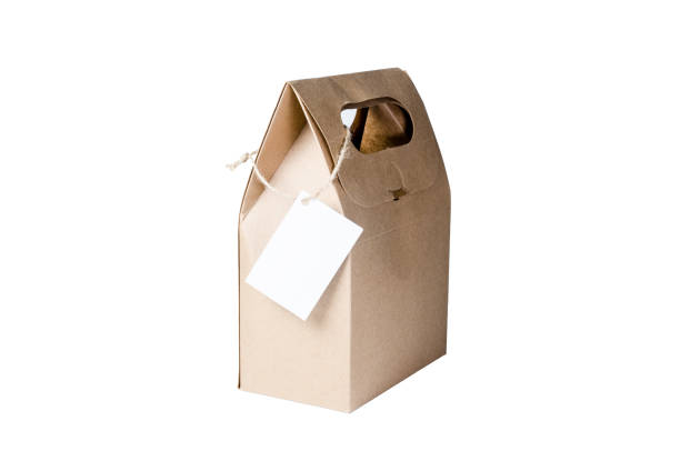 istock Brown paper shopping bag 885788686