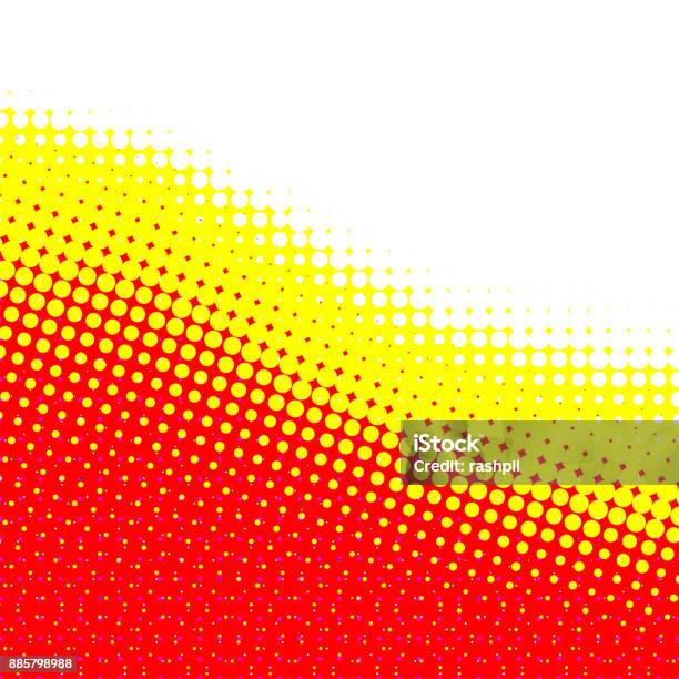 Abstract Halftone Dotted Background Stock Illustration - Download Image Now - Abstract, Art, Art Deco