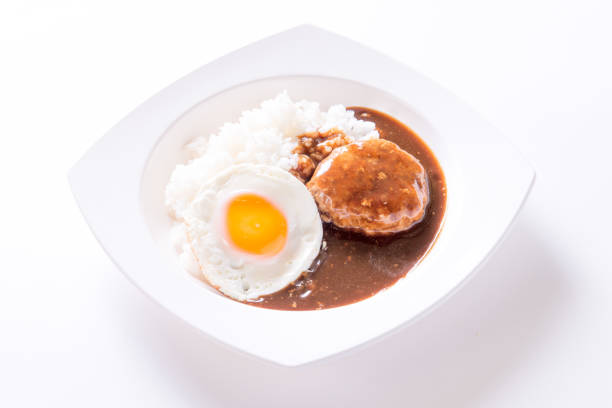 日本の卵のシチュー カレー - garnish ストックフォトと画像