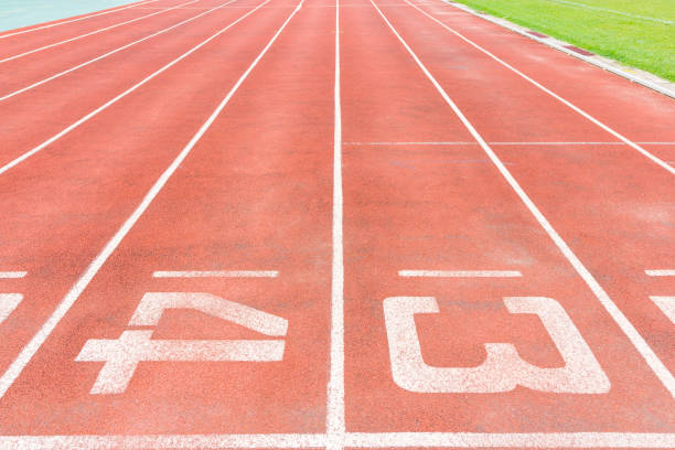 istock Old racetrack at the park 885873540