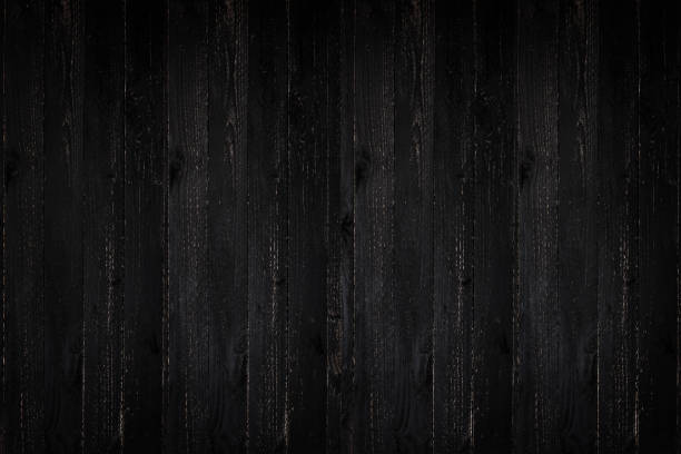 istock Black wood texture for design and background. 885884622