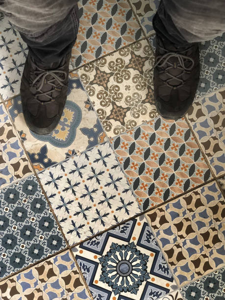 istock Feet on mosaic 885899926
