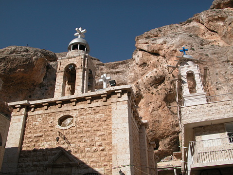 Maalula is a Christian village in Syria that speaks Aramaic language of Jesus. There’re two ancient Christian monasteries: Mar Sarkis and Mar Taqla. Christians pilgrims come to Maalula for blessings