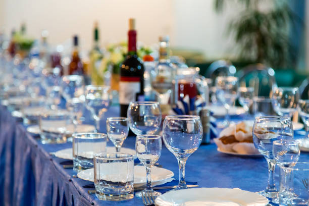 istock The preparations for the Banquet or buffet. A gala reception. Catering 885949022