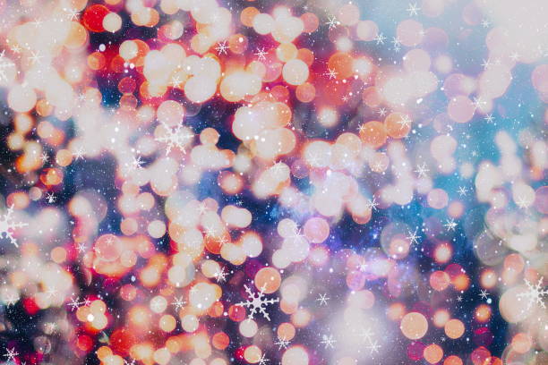 istock Abstract bokeh background. Christmas Glittering background 885960016