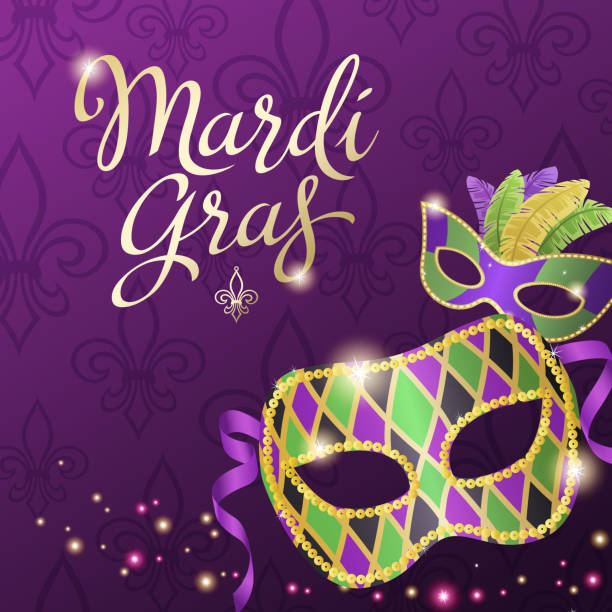 fasching-maskerade-nacht - mardi gras flash stock-grafiken, -clipart, -cartoons und -symbole