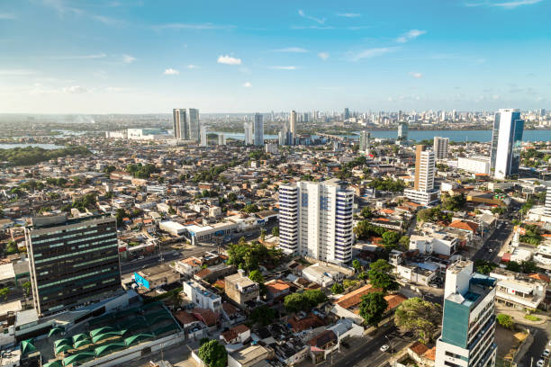 ciudad de recife en pernambuco, brasil - biological culture outdoors travel destinations architecture fotografías e imágenes de stock