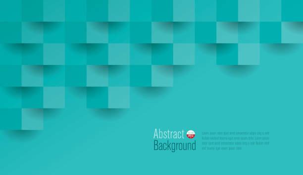zielony abstrakcyjny wektor tła. - green backgrounds internet banner stock illustrations