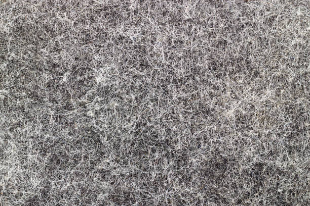 istock Texture of gray felt. Natural wool background 885998182