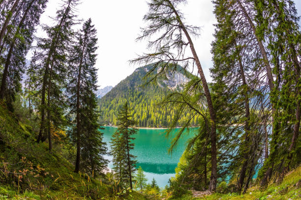 istock Lake Braies, Dolomites 886017056