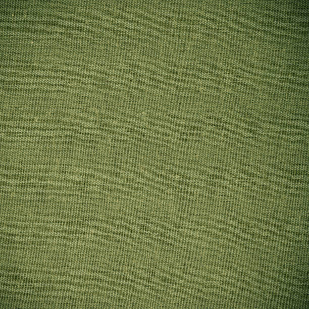 istock Closeup of green fabric textile material as texture or background 886019848