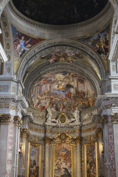kościół św ignacego loyoli - malarstwo iluzjonistyczne zdjęcia i obrazy z banku zdjęć