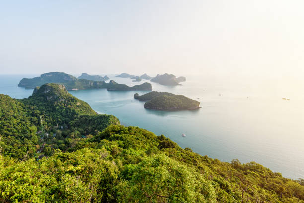 istock Sunrise at Mu Ko Ang Thong 886026438