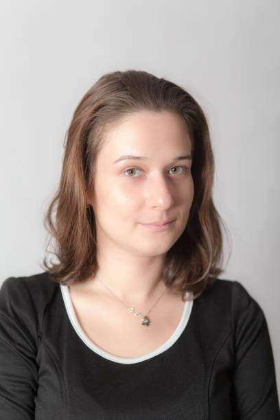 istock girl with brown eyes 886031442
