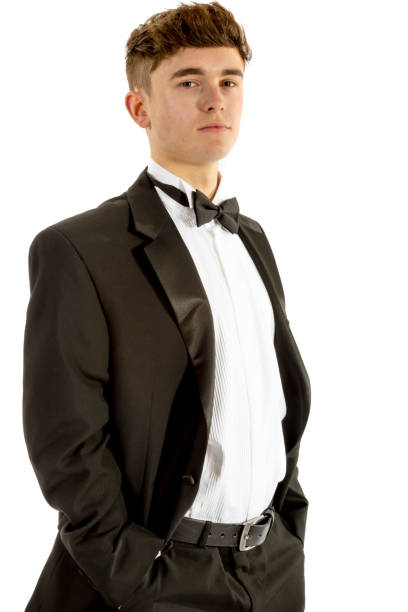 istock 18 year old wearing a tuxedo 886038766