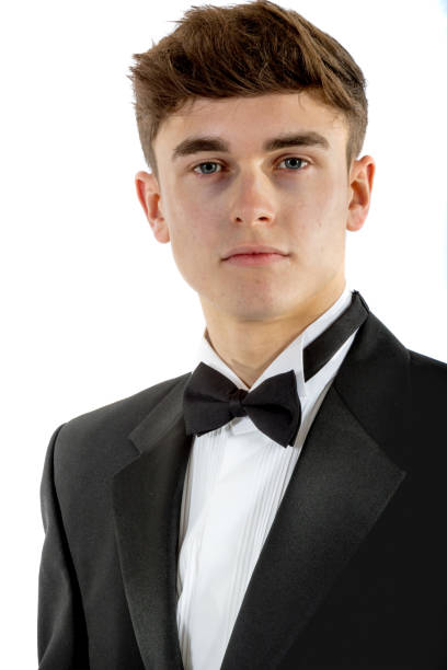 istock 18 year old wearing a tuxedo 886038996