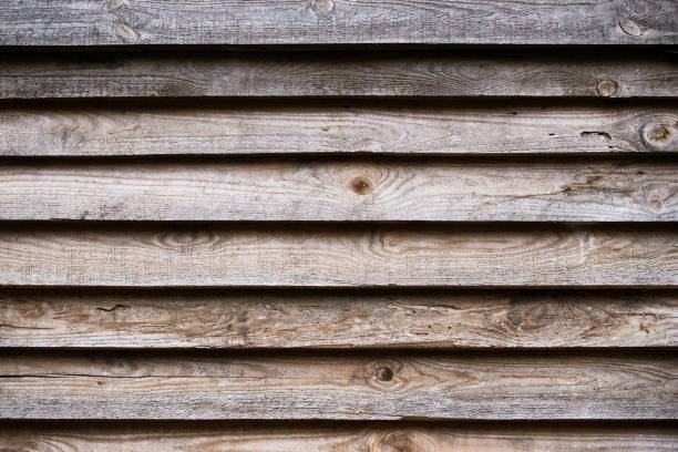 Background and wallpaper or texture of a wooden wall board stock photo