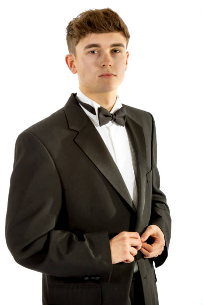 istock 18 year old wearing a tuxedo 886045592