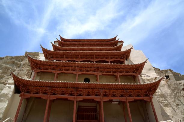 istock Mogao Caves, Dunhuang, Gansu, China 886075372