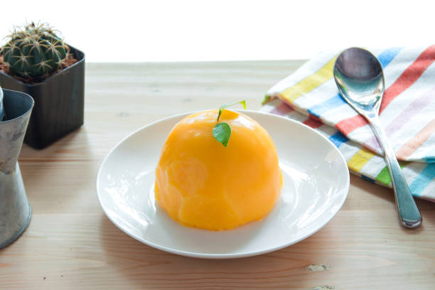 istock orange cake in nature orange shape 886084114