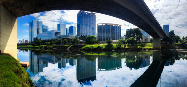 istock Sao Paulo panorama at River Pinheiros 886109986