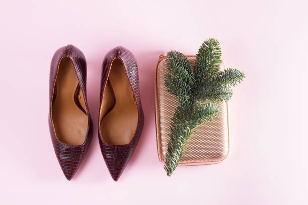 istock Hight heel shoes for Christmas party 886124782