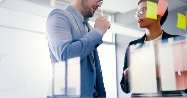 istock Business people conference in modern office 886128946