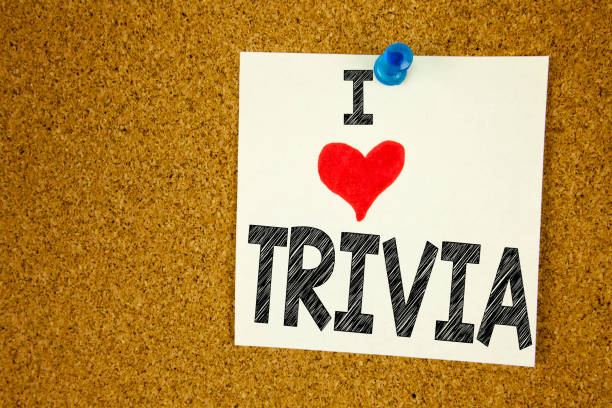 istock Hand writing text caption inspiration showing I Love Trivia concept meaning Unimportant Quiz Fun Loving written on sticky note, reminder isolated background with copy space 886135086