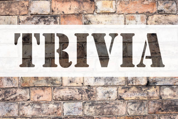 istock Conceptual announcement text caption inspiration showing Trivia. Business concept for Unimportant Quiz Fun written on old brick background with copy space 886135748