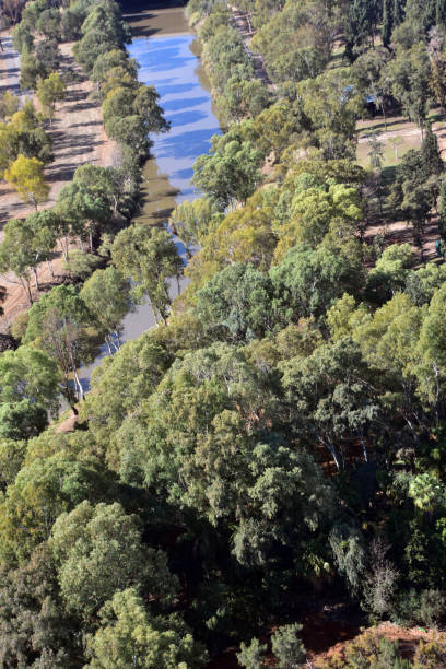 istock River in Tel Aviv, Israel from a Hot Air Balloon 886172624