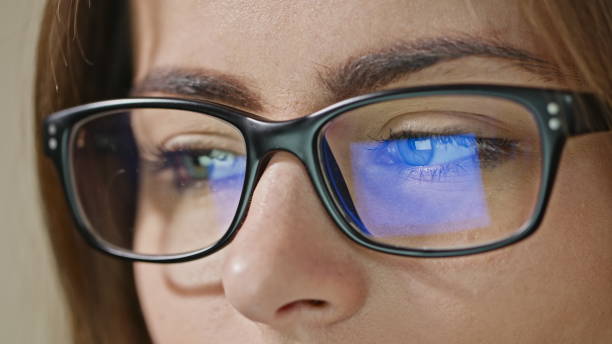 istock Woman Eyes with Glasses 886176216
